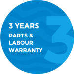 ICS Pacific 3 year warranty
