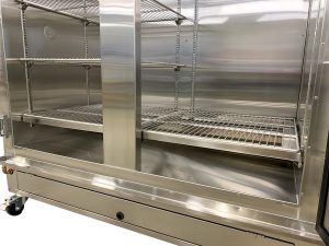 Inside of the temperature and humidity cabinet